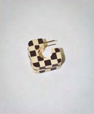 Binky & Lulu Square Mini Hoop Earrings