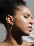 Forget-Me-Not Threader Earrings