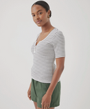 Favorite Rib Henley Top