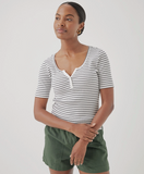 Favorite Rib Henley Top