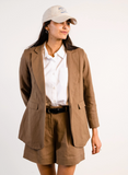 Heather Linen Blazer