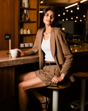 Heather Linen Blazer