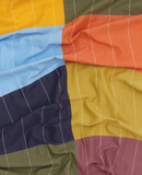 Colorblock Straight Scarf