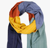 Colorblock Straight Scarf