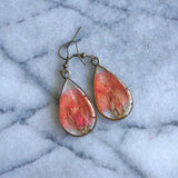 January Birth Flower Earrings