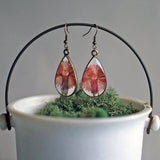 January Birth Flower Earrings