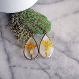 October Birth Flower Earrings