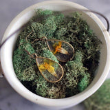 October Birth Flower Earrings