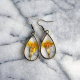 October Birth Flower Earrings