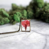 January Birth Flower Necklace