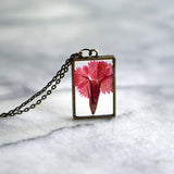 January Birth Flower Necklace