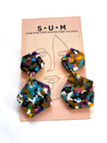 Single Use Multiverse Gem Drop Dangle Earrings
