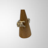 Silver Pug Ring