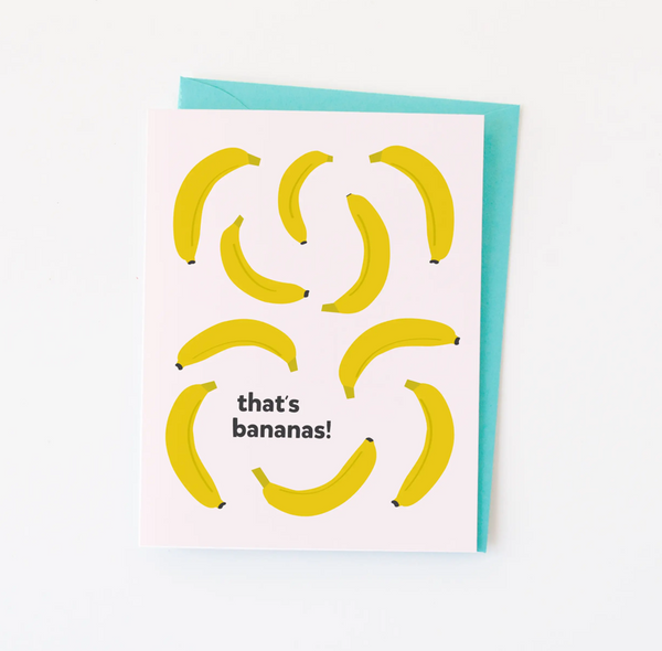 Bananas Greeting Card