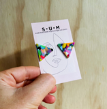 Single Use Multiverse Tri-Stud Earrings