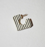 Binky & Lulu Square Mini Hoop Earrings
