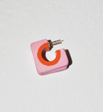 Binky & Lulu Square Mini Hoop Earrings