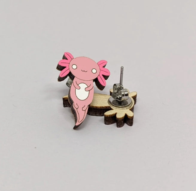 Axolotl Earrings
