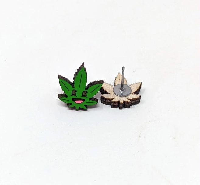 Happy Pot Earrings