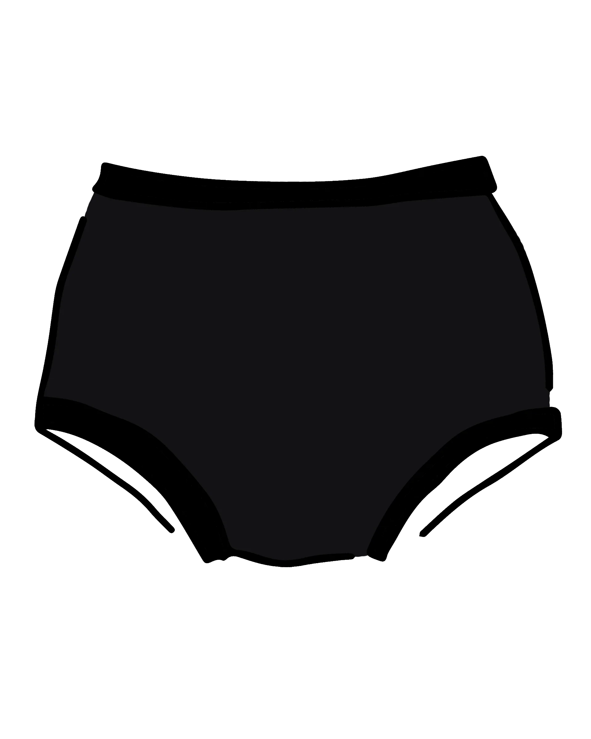 Original Plain Black Thunderpants