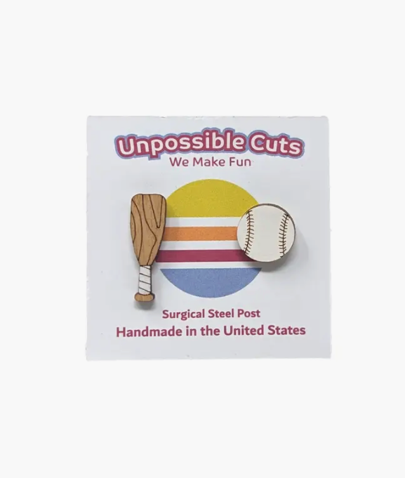 Baseball Earrings