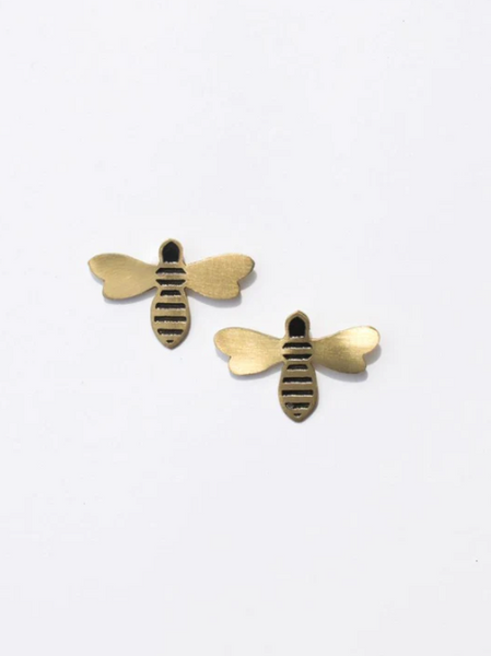 Honey Bee Stud Earrings