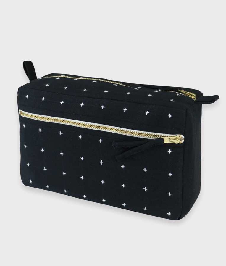 Cross-Stitch Toiletry Bag
