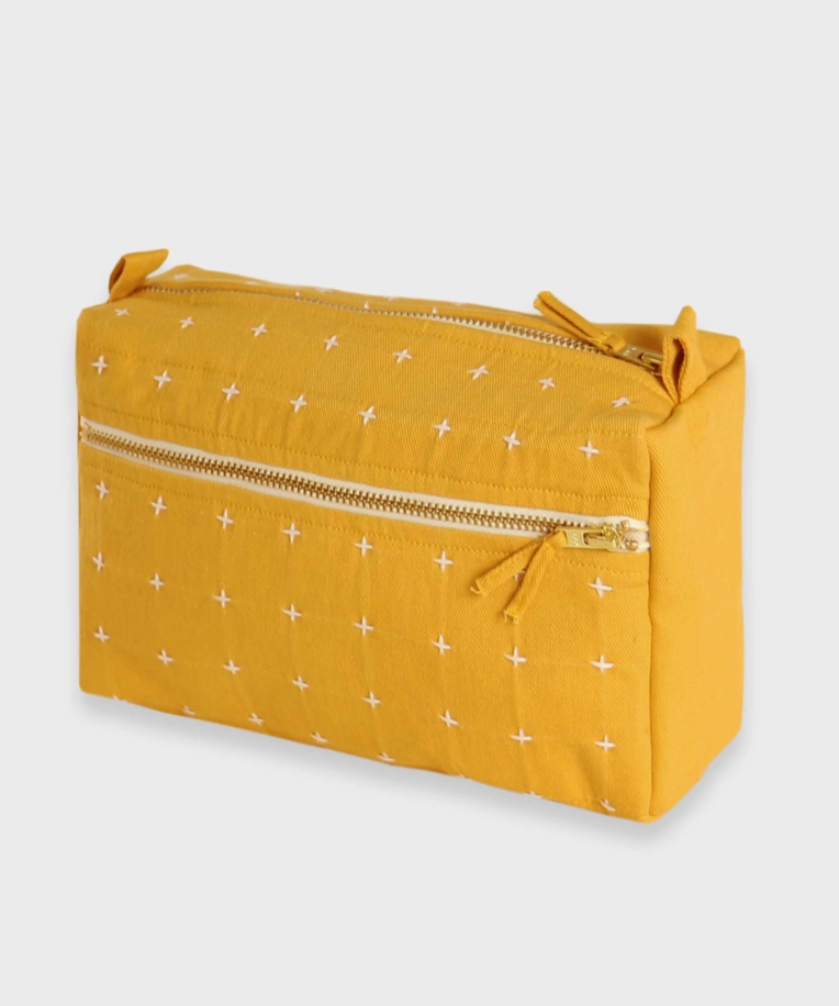 Cross-Stitch Toiletry Bag