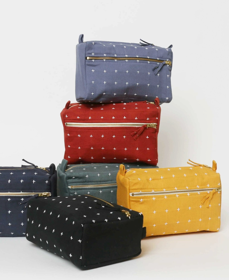 Cross-Stitch Toiletry Bag