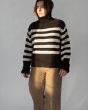 Kindly Striped Heavy Knit Sweater