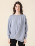 Draped Sweatshirt