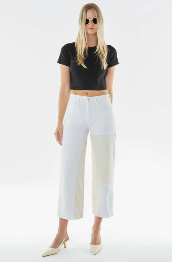 Devon Crop Rework Jeans