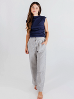 Emmy Stripe Drawstring Pant