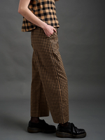 Emmy Check Drawstring Pant