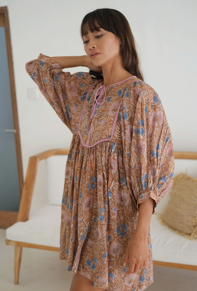 Zoha Block Printed Dress