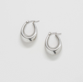 Oval Hoop Earrings