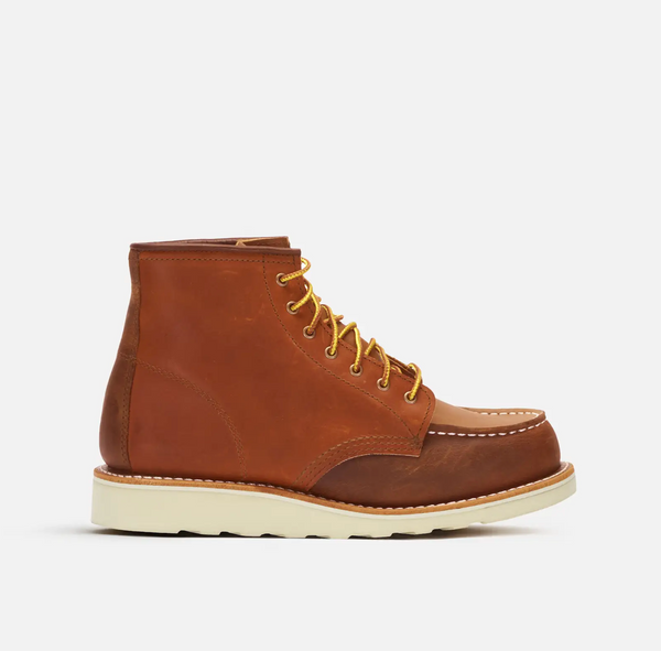 6" Classic Moc in Brown Colorblock