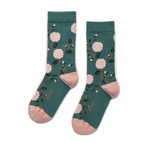 Camellias Crew Socks