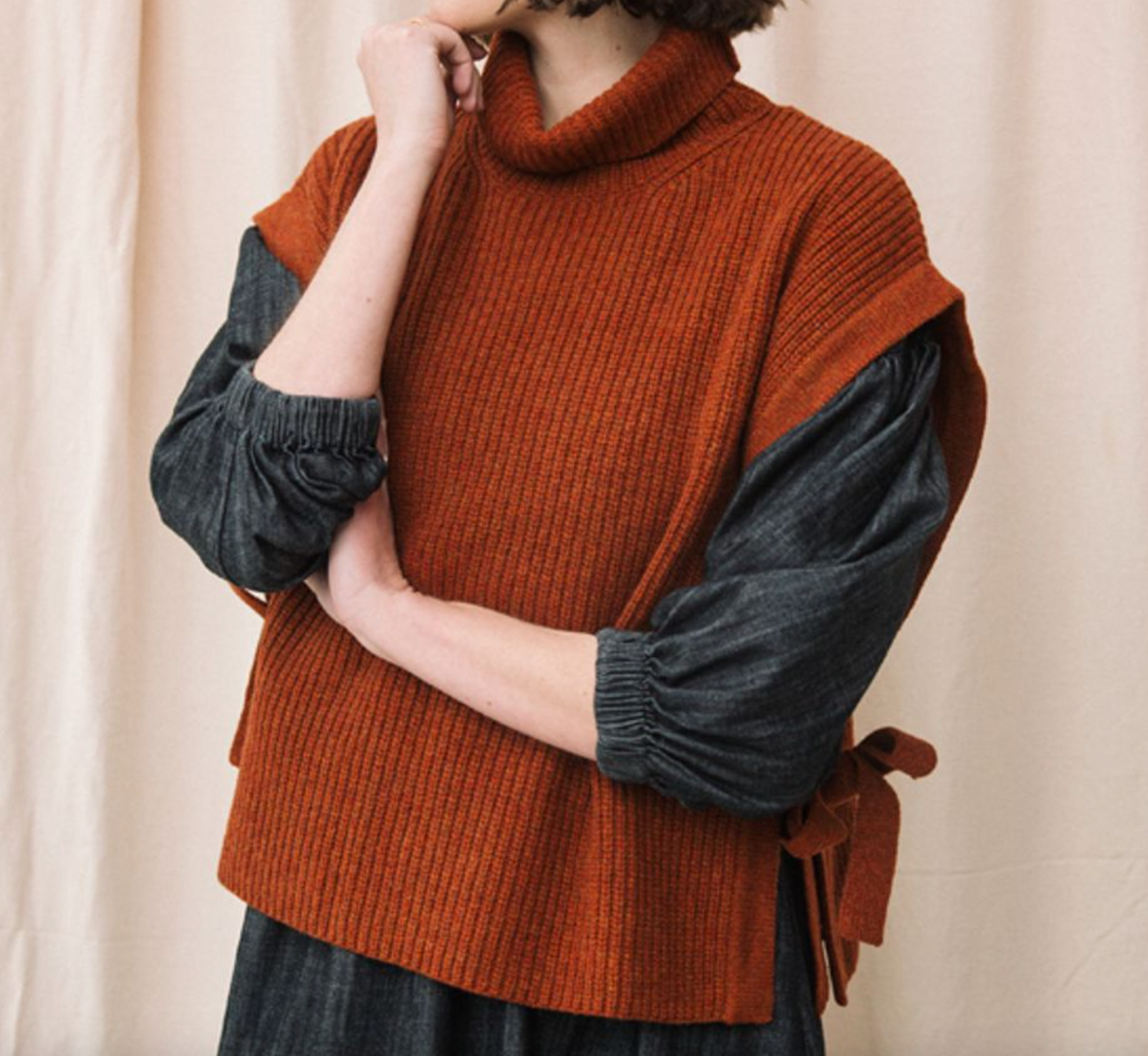 Kanon Recycled Wool Knitted Vest