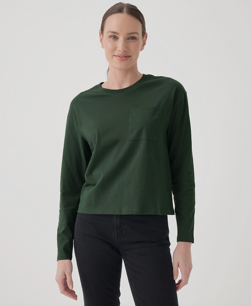 Softspun Long Sleeve Pocket Tee