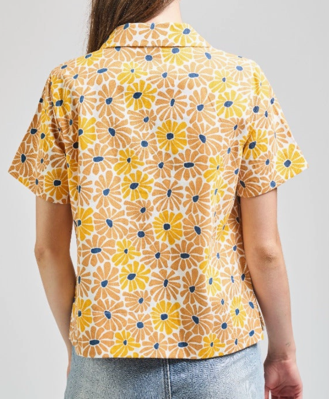 Sunny Floral Camp Shirt
