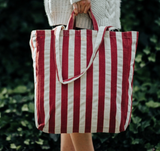 Striped Tote Bag