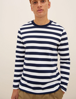 Unisex Stripe Crew