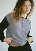 Striped Organic Henley