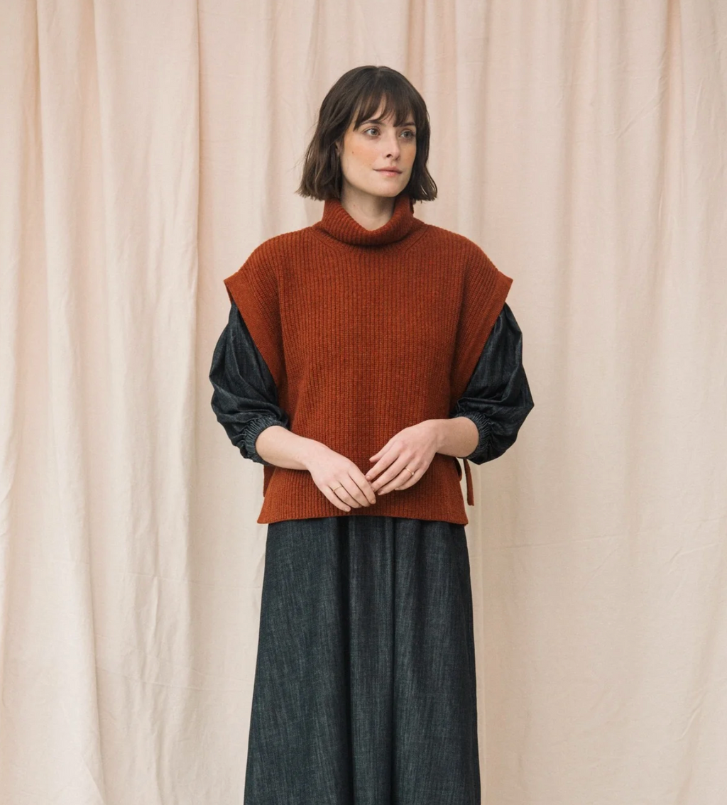 Kanon Recycled Wool Knitted Vest