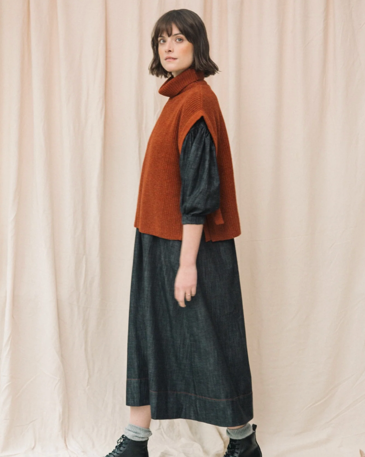 Kanon Recycled Wool Knitted Vest