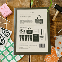 Blok Parti Tote Kit - Tulip Print