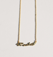 Resist Necklace