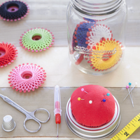 Mason Jar Sewing Kit