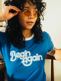 Begin Again | Ringer Graphic T-Shirt